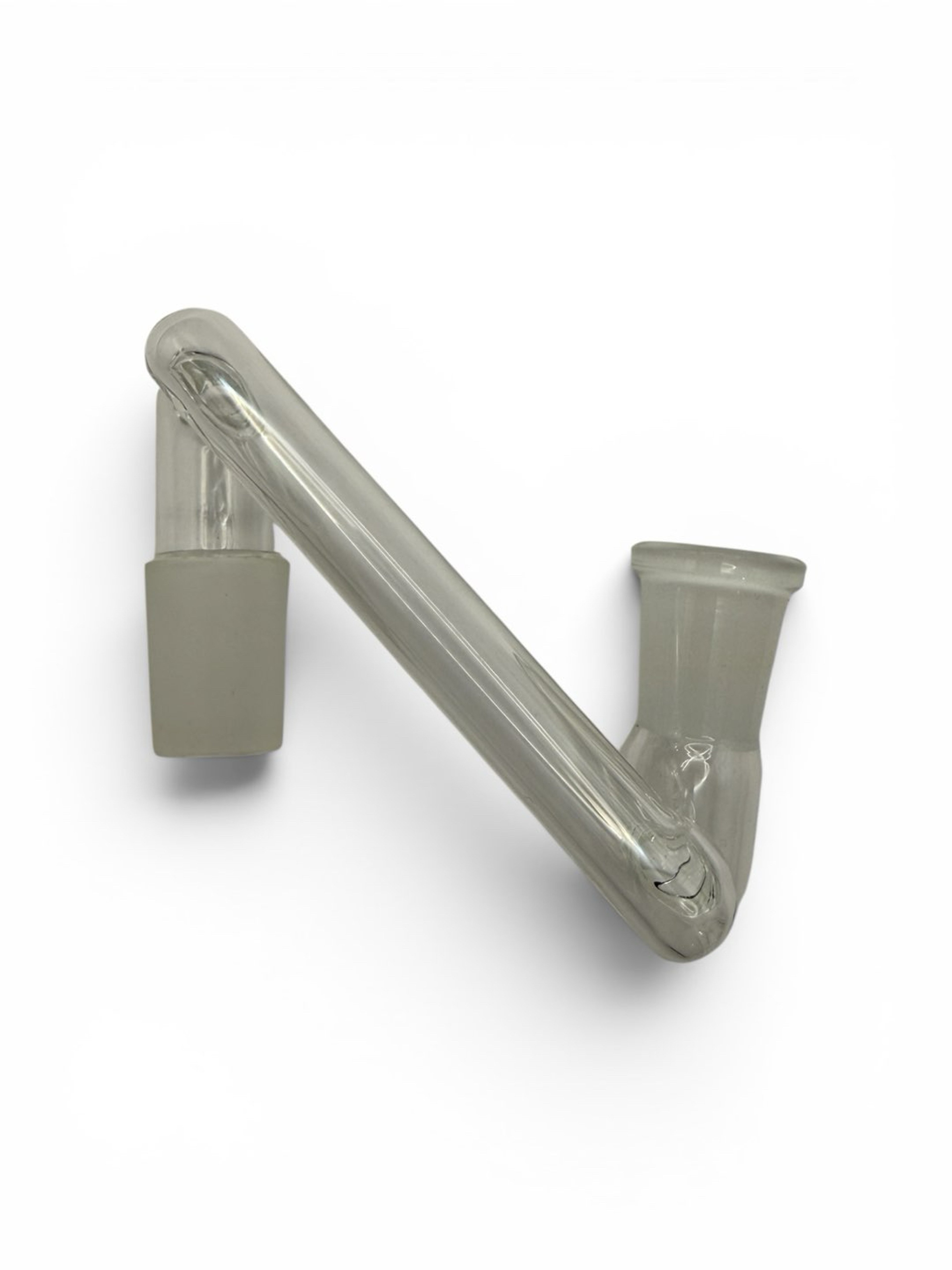 18mm Male to 14mm Female Glass Drop-Down Adapter image 0