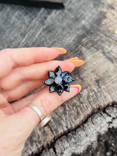 Preview pic of Black Flower joystick fits 3DXL