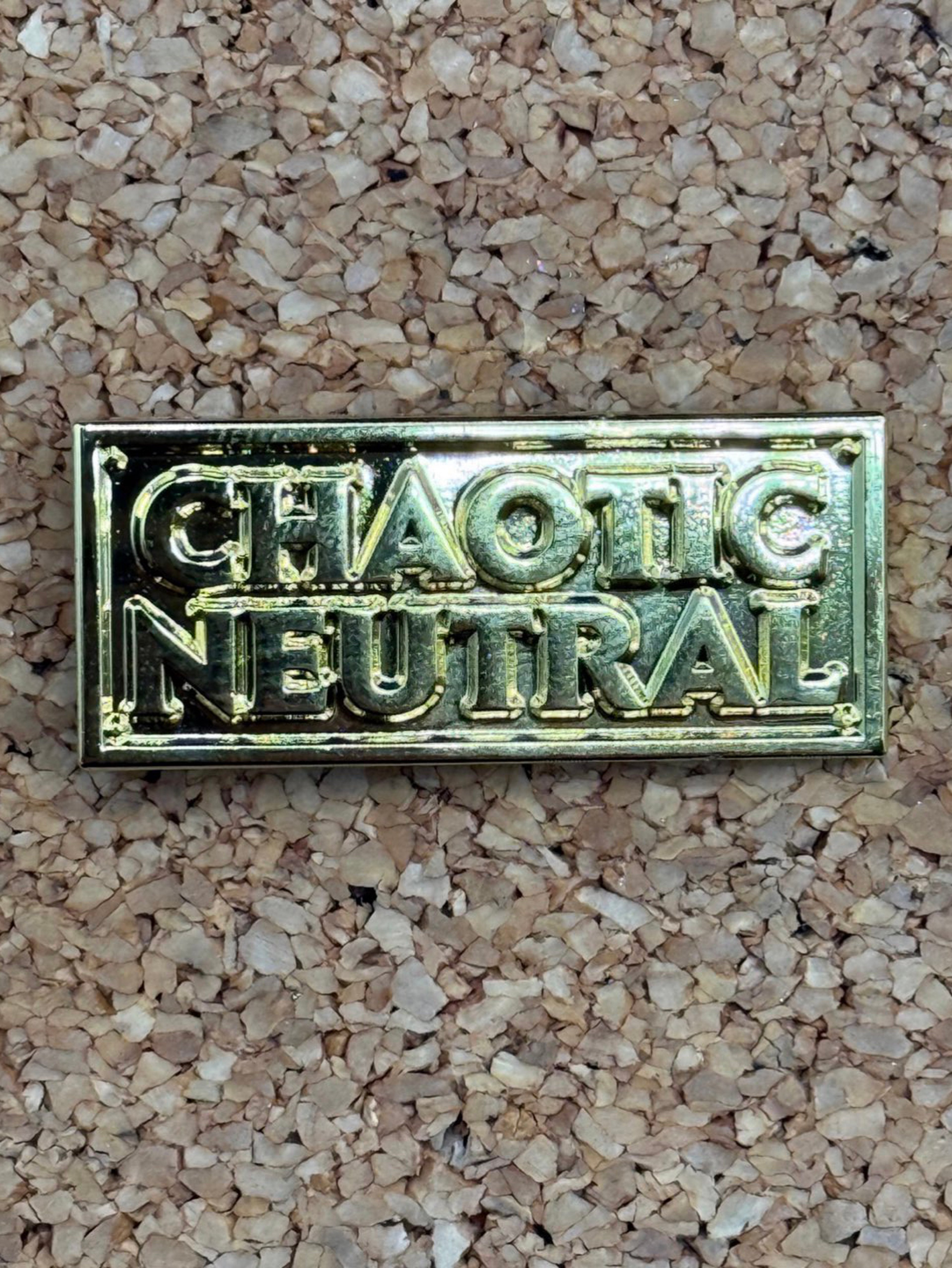 Preview pic of Chaotic neutral pin