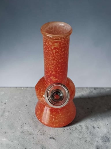 Preview pic of Mini Bong Red Gold Accents
