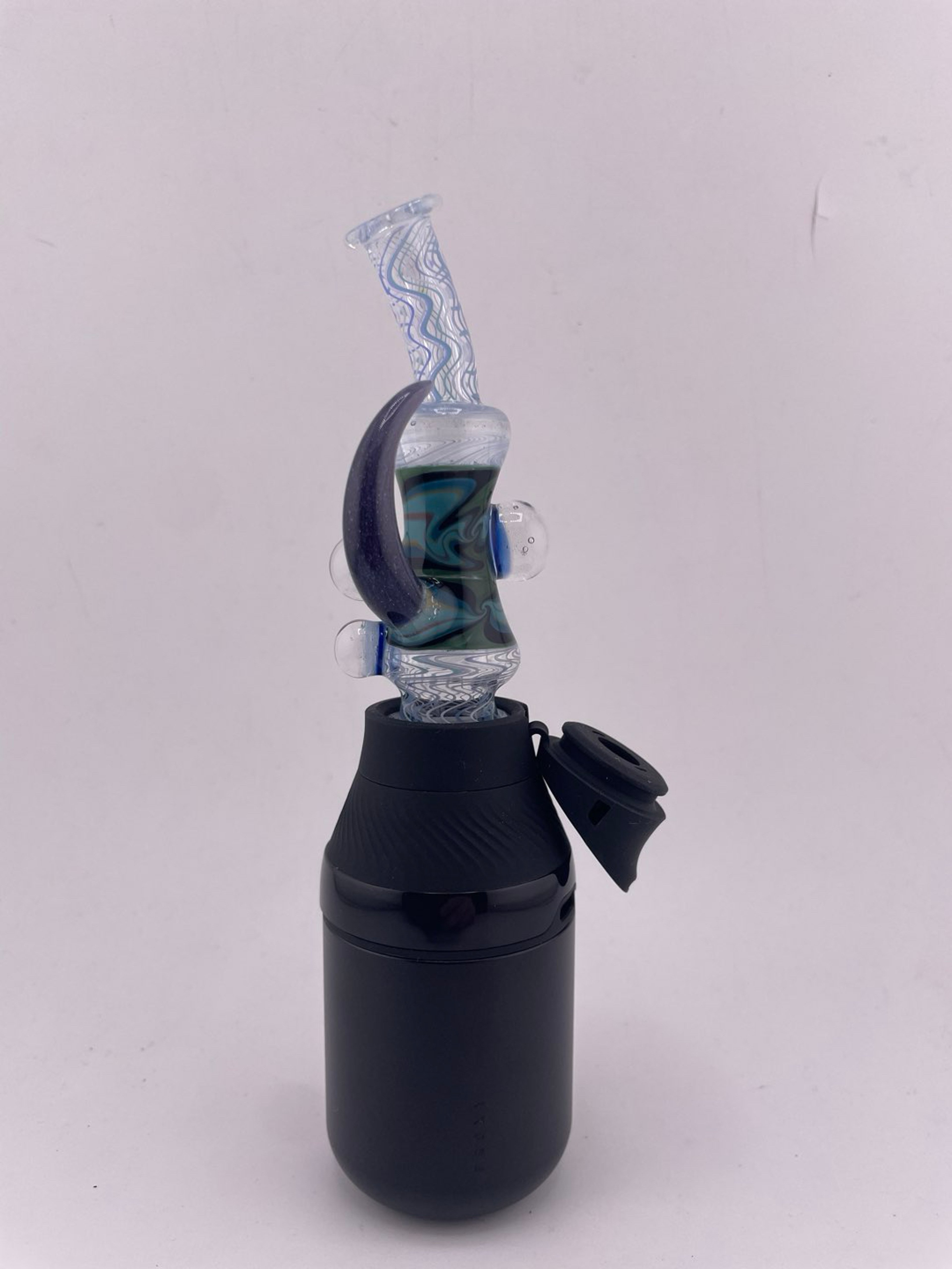 Brando Glass Puffco Proxy Core Mouth Piece - UV Mini Rig w/ Horn image 0