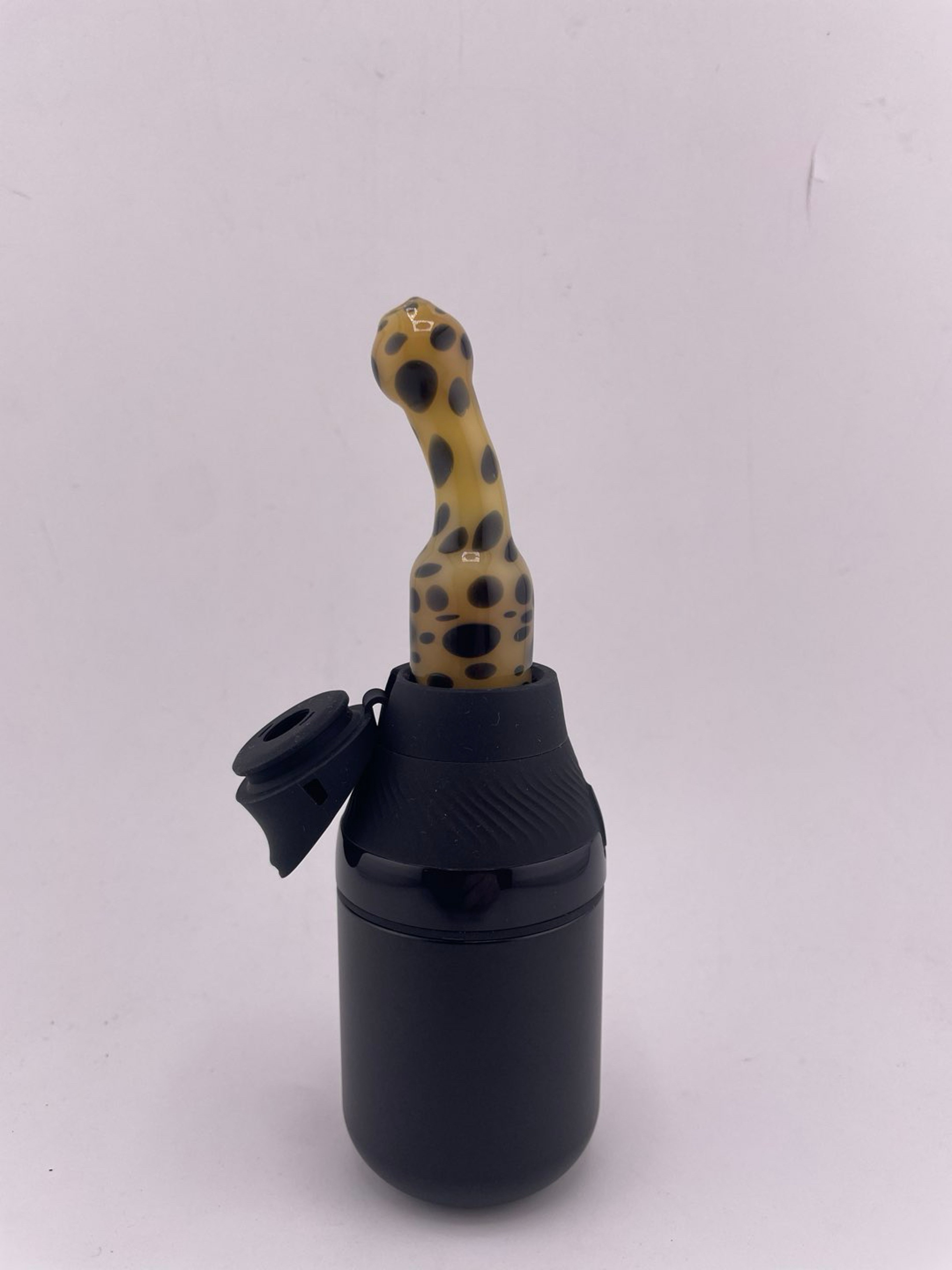 Brando Glass Puffco Proxy Core Mouth Piece - Cheetah Inspired Mouth Piece image 0