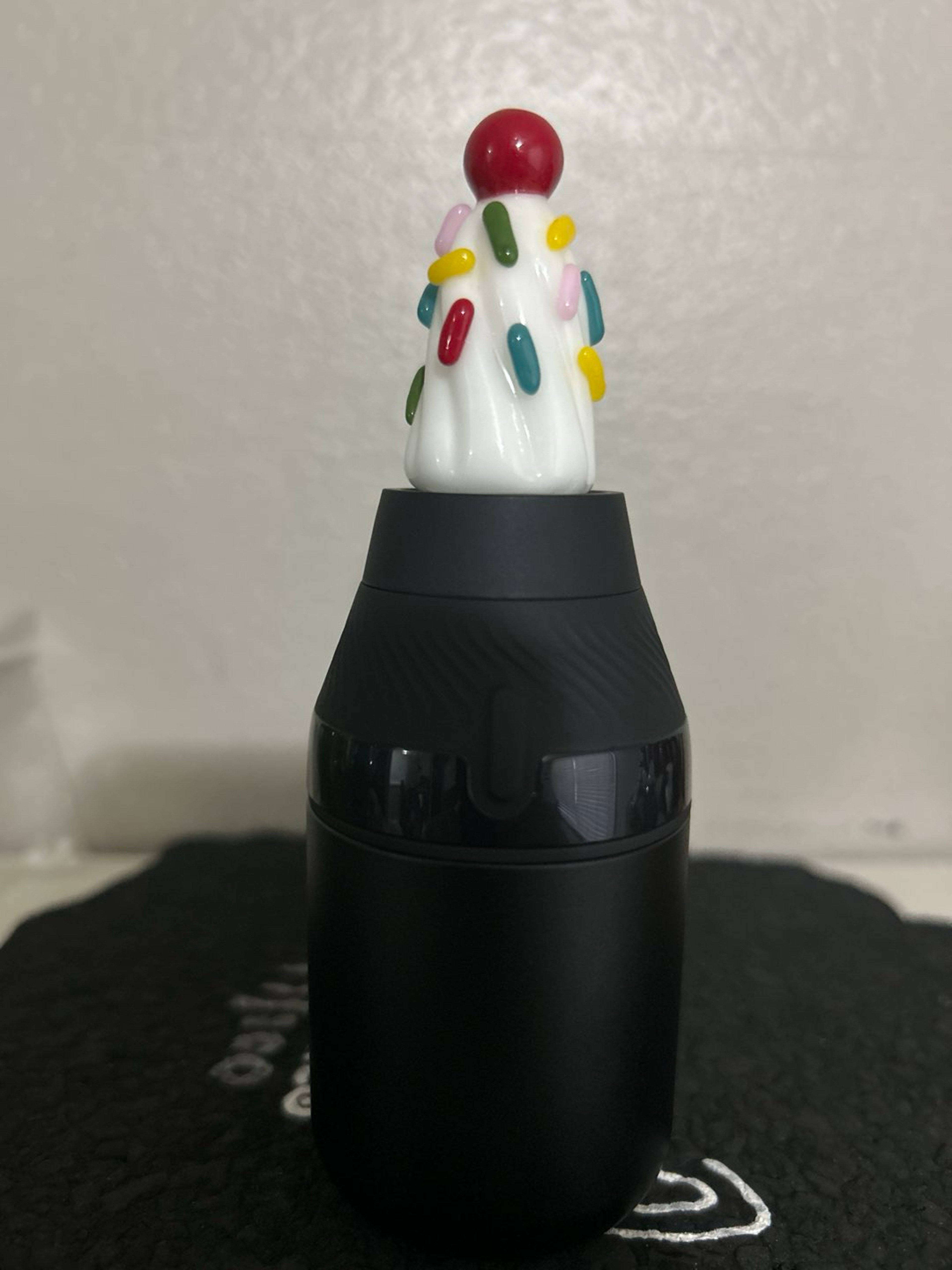 Preview pic of Enduro.glass ice cream with sprinkles and cherry top for proxy core