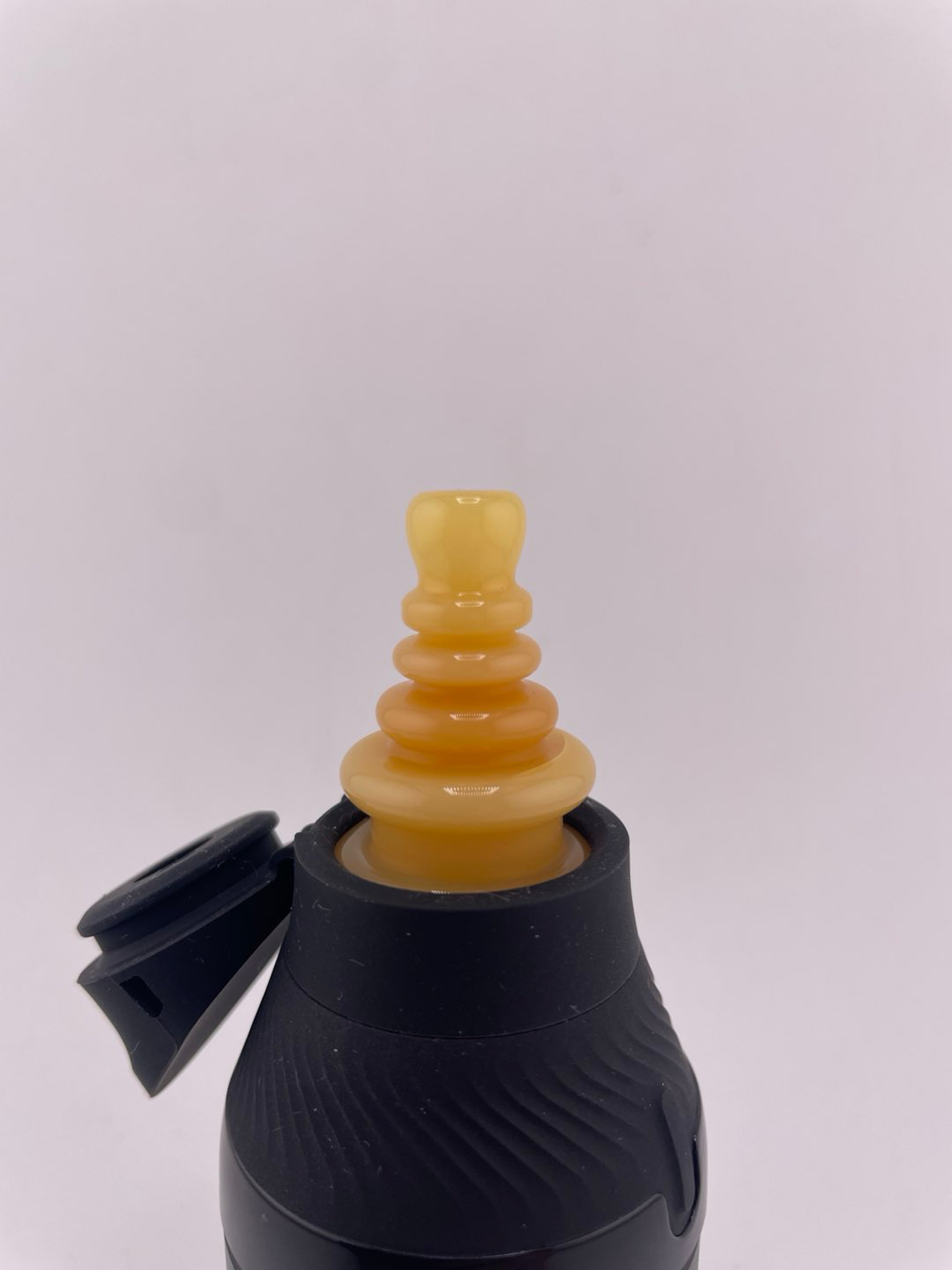 Preview pic of Brando Glass Puffco Proxy Core Mouth Piece - Abstract Yellow