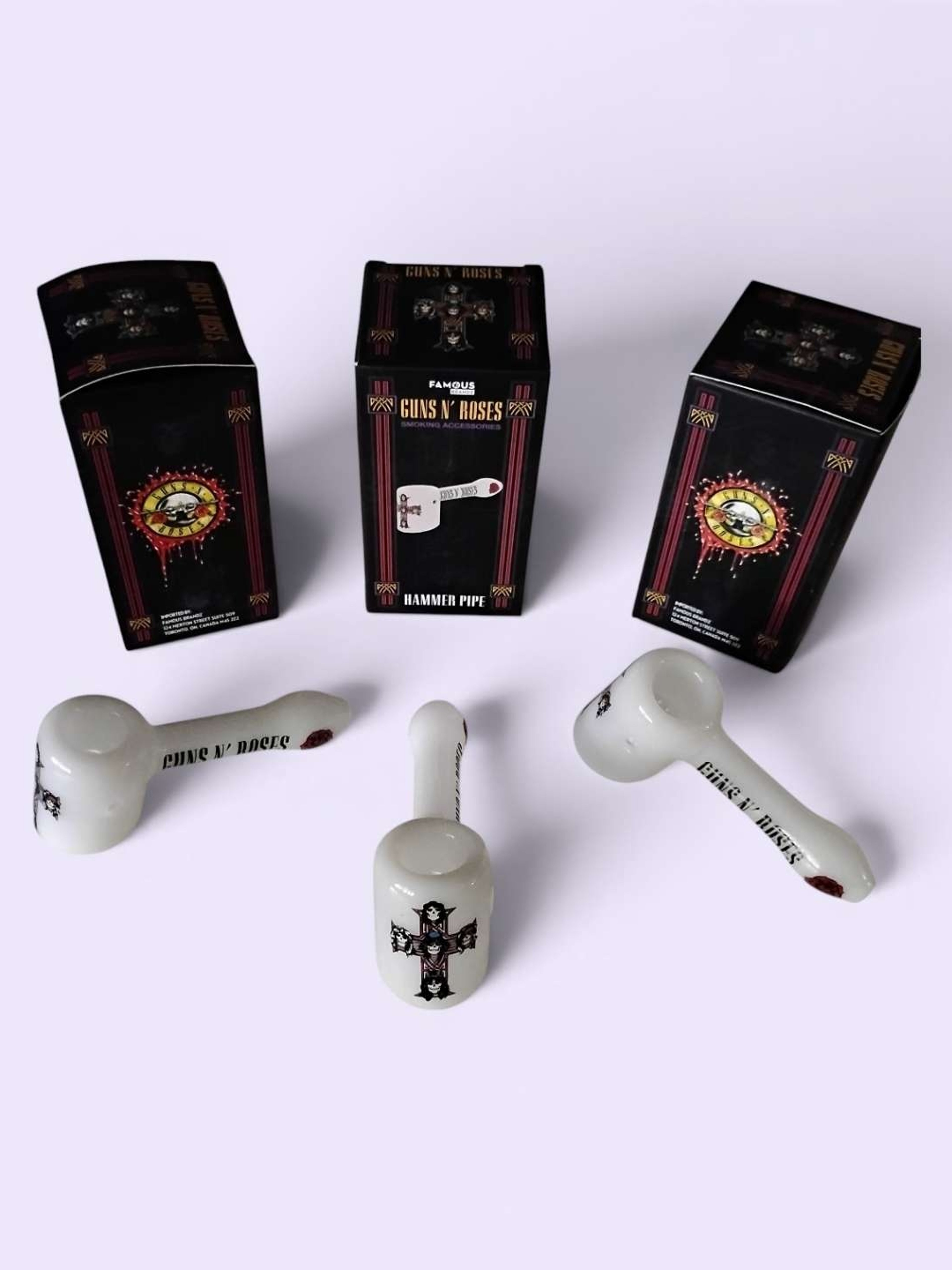 Preview pic of 3 pcs Guns N' Roses White Hammer Bundle