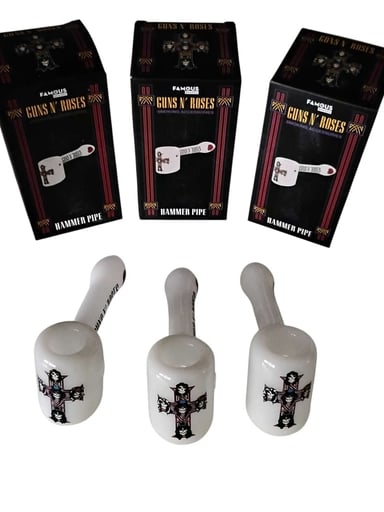 Preview pic of 3 pcs Guns N' Roses White Hammer Bundle