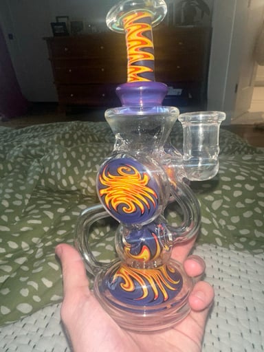 Preview pic of 2023 Clarkie Clark double disc recycler w/ custom case!