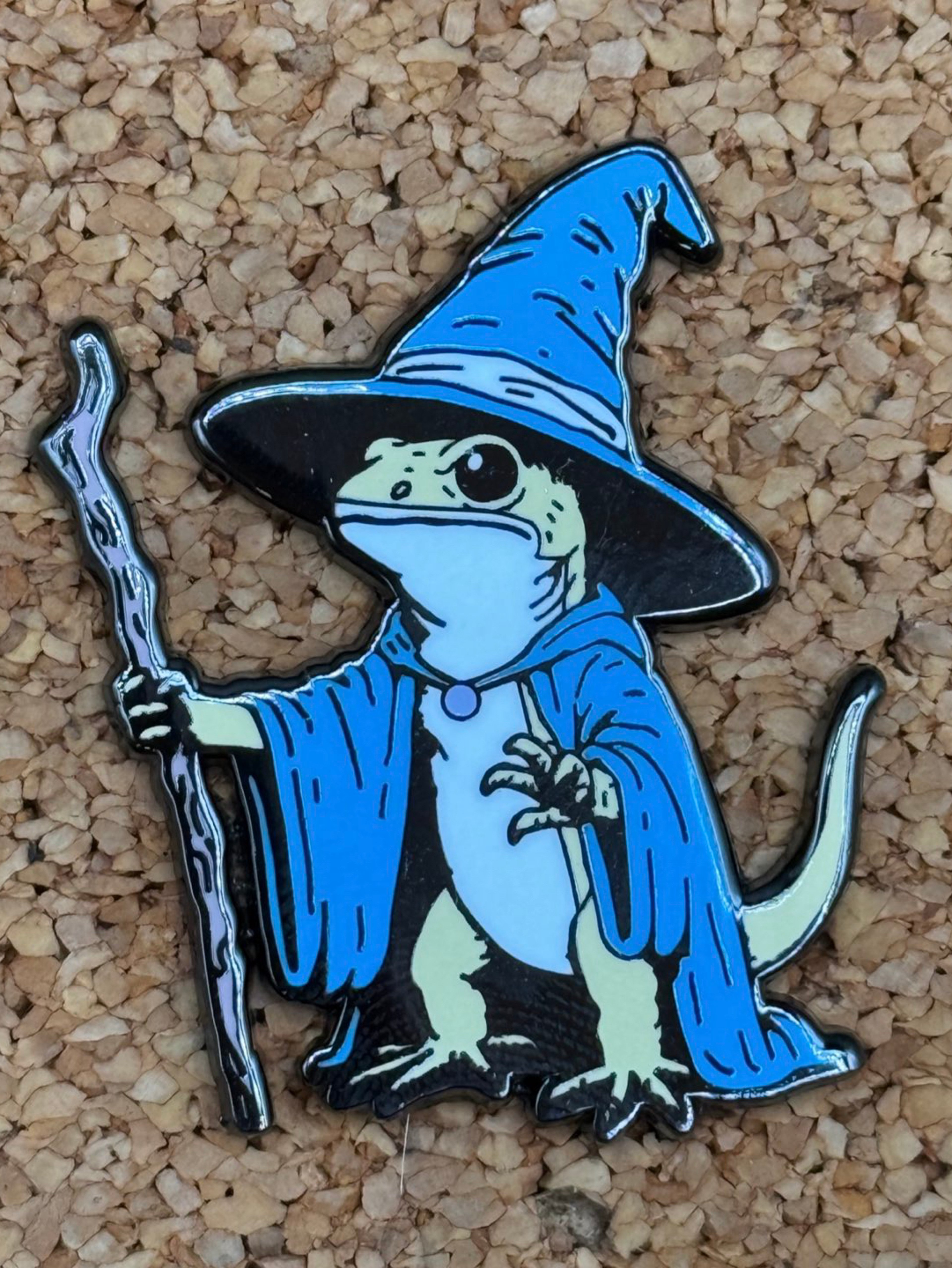 Preview pic of Lizard wizard pin