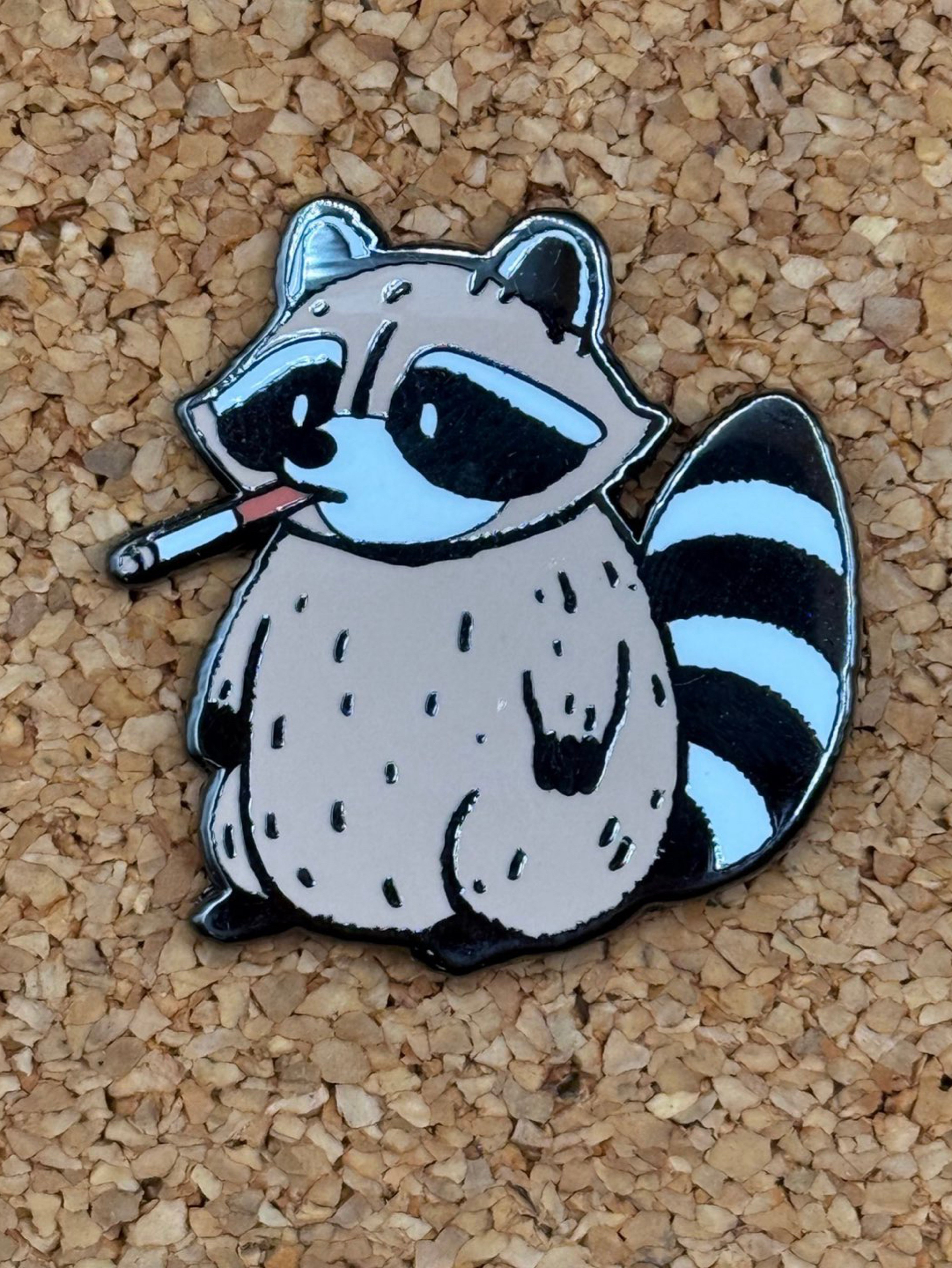 Preview pic of Cigarette raccoon on