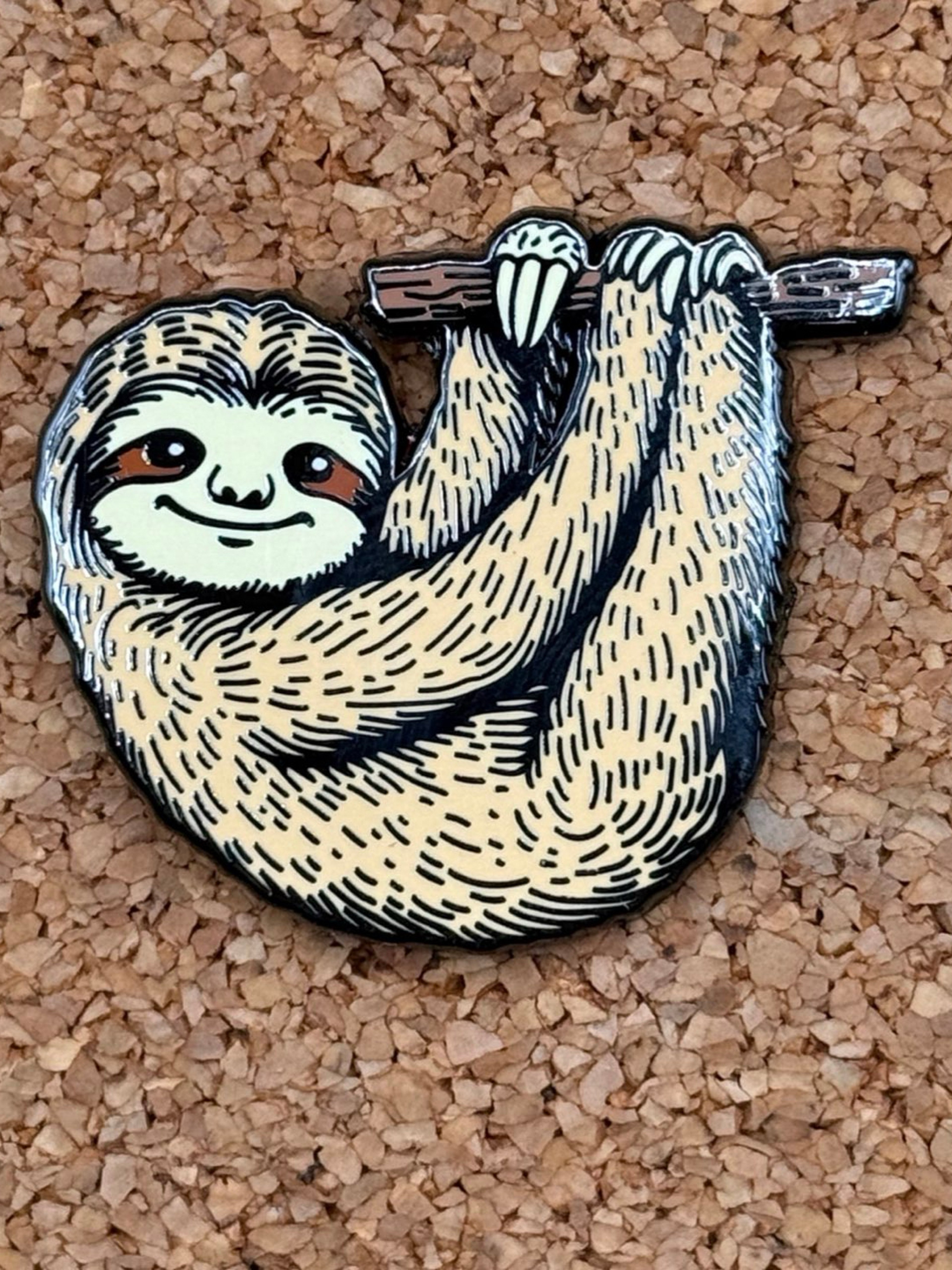 Sloth pin image 0