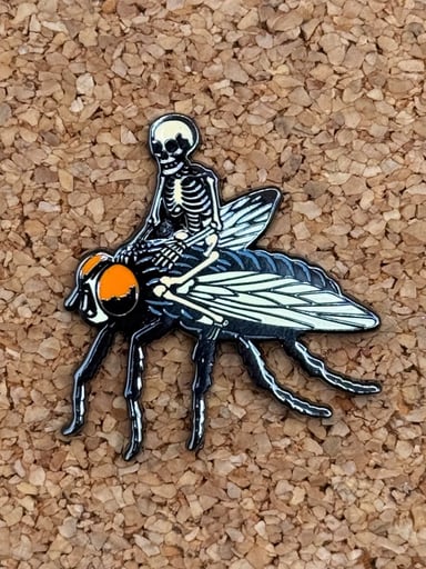 Preview pic of Fly Cowboy pin