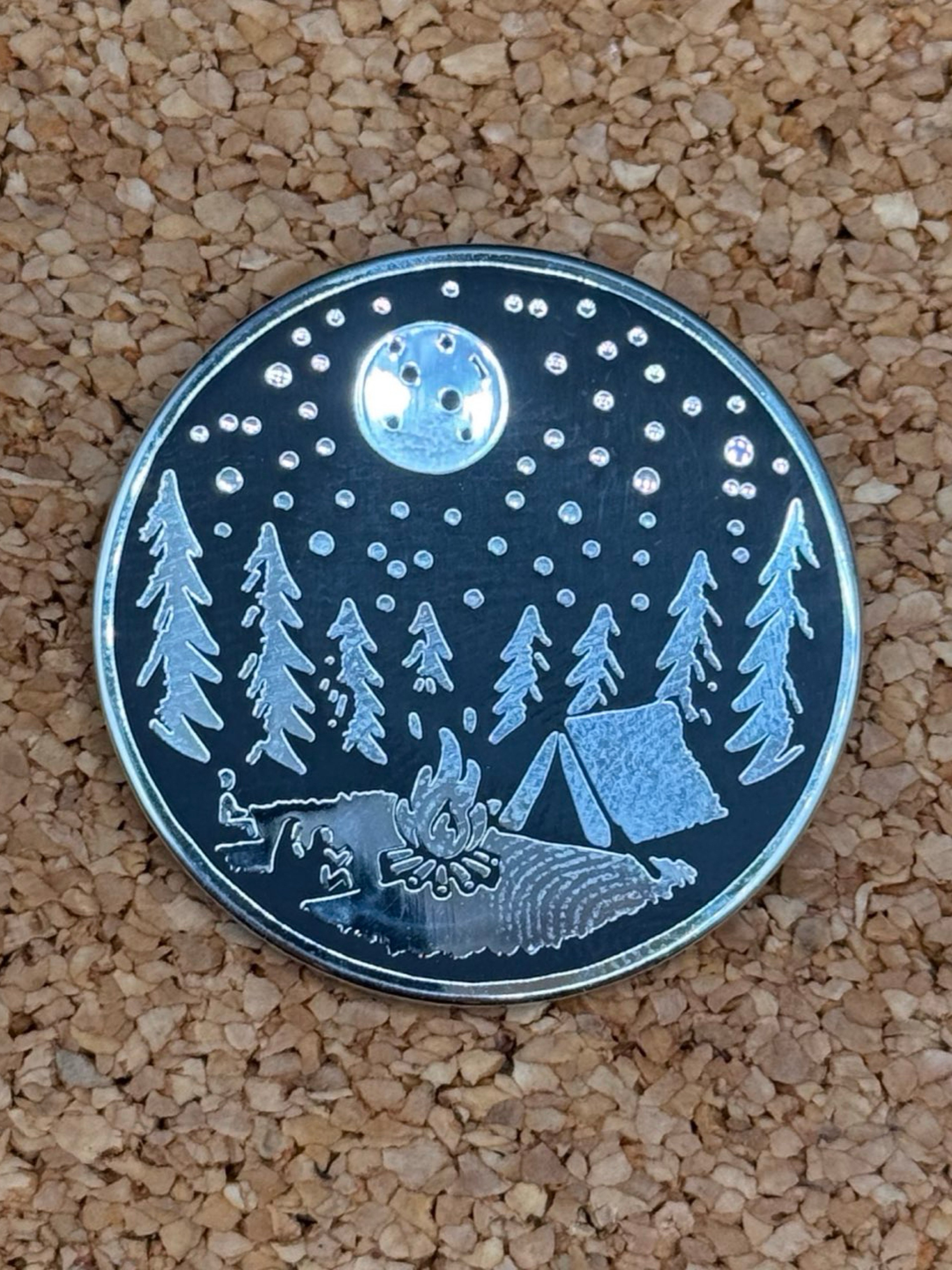 Preview pic of Camping pin
