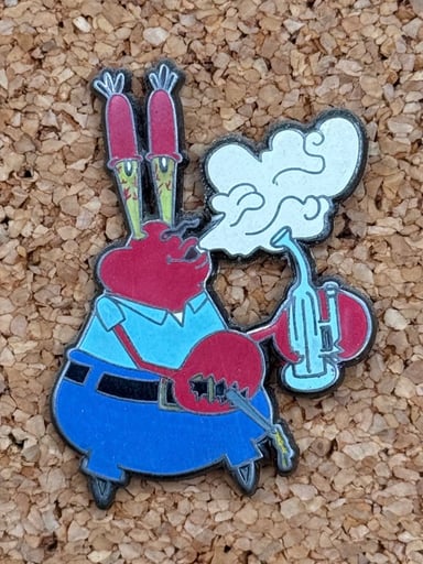 Preview pic of Dabbing Mr. Krabs pin