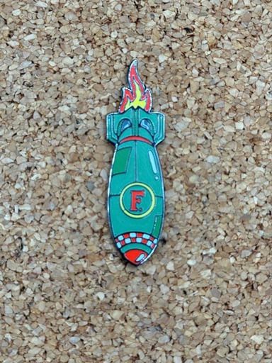 Preview pic of F bomb pin