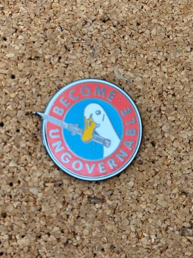 Preview pic of Become ungovernable pin