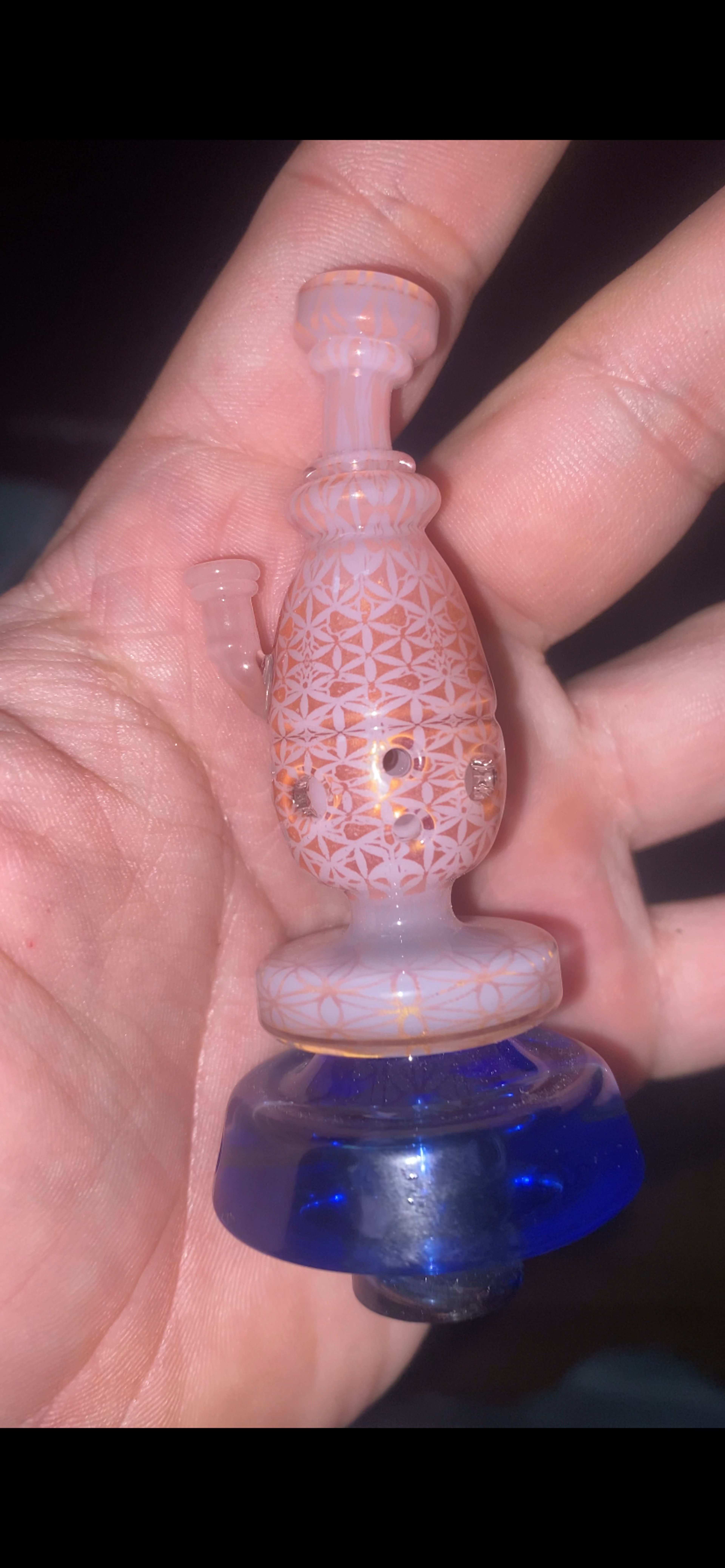 Preview pic of Mothership Glass Elite Spinner Fab Egg Spinner Cap