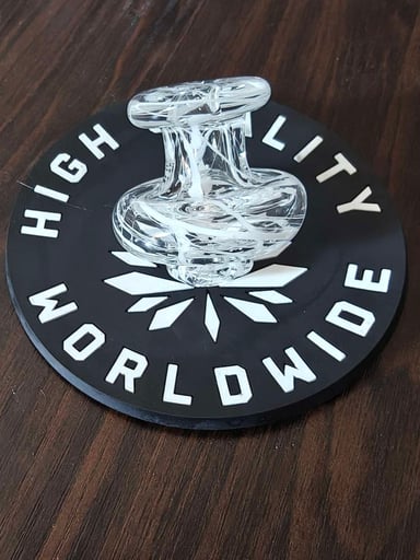 Preview pic of Teurfs White Swirl Spinner Cap