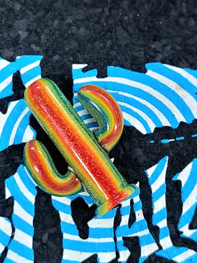 Preview pic of Puffco Pivot Cactus Mouthpiece (Rainbow)