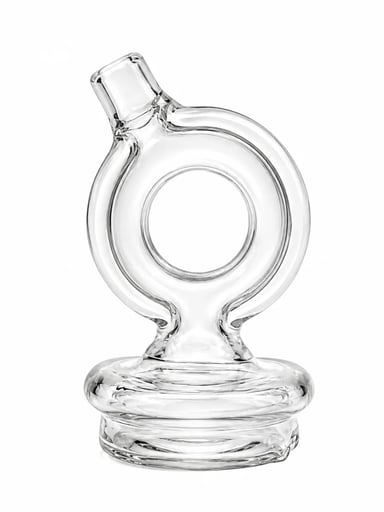 Preview pic of Clear Donut Dry Top Attachment for Puffco Peak & Peak Pro