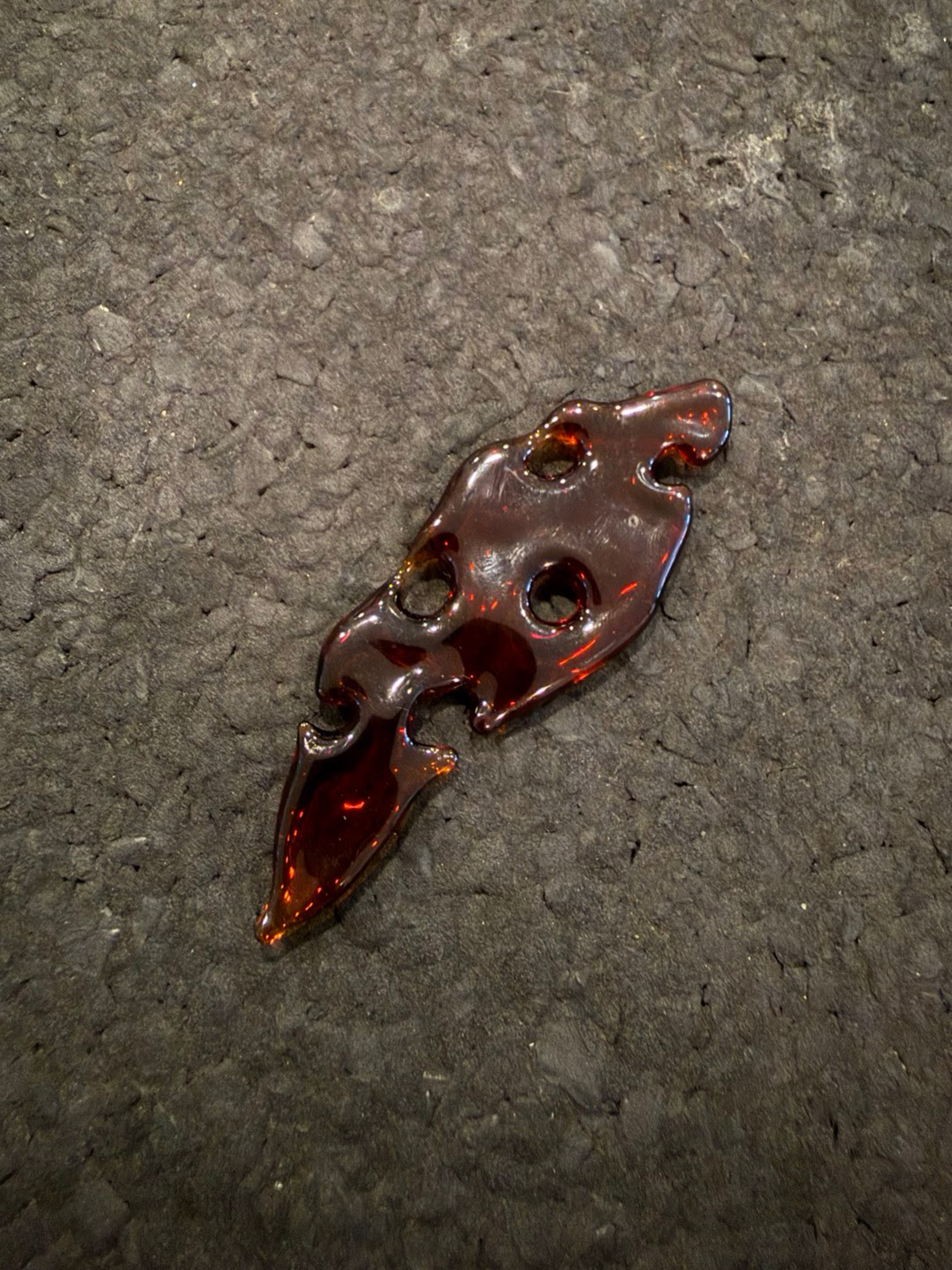 Preview pic of BHO slab Glass pendant/dabber