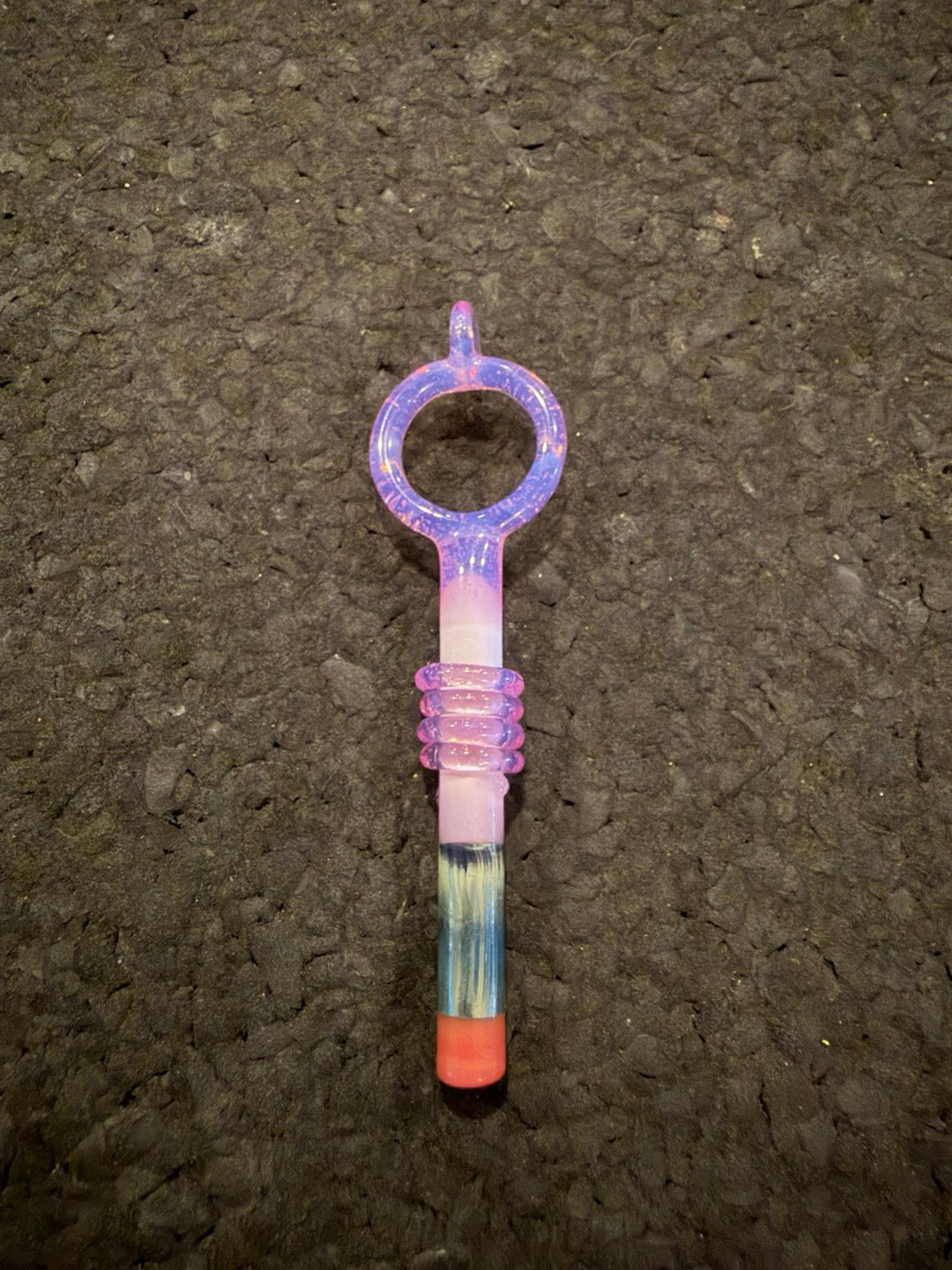 Preview pic of Sherbet Glass Pencil Eraser pendant