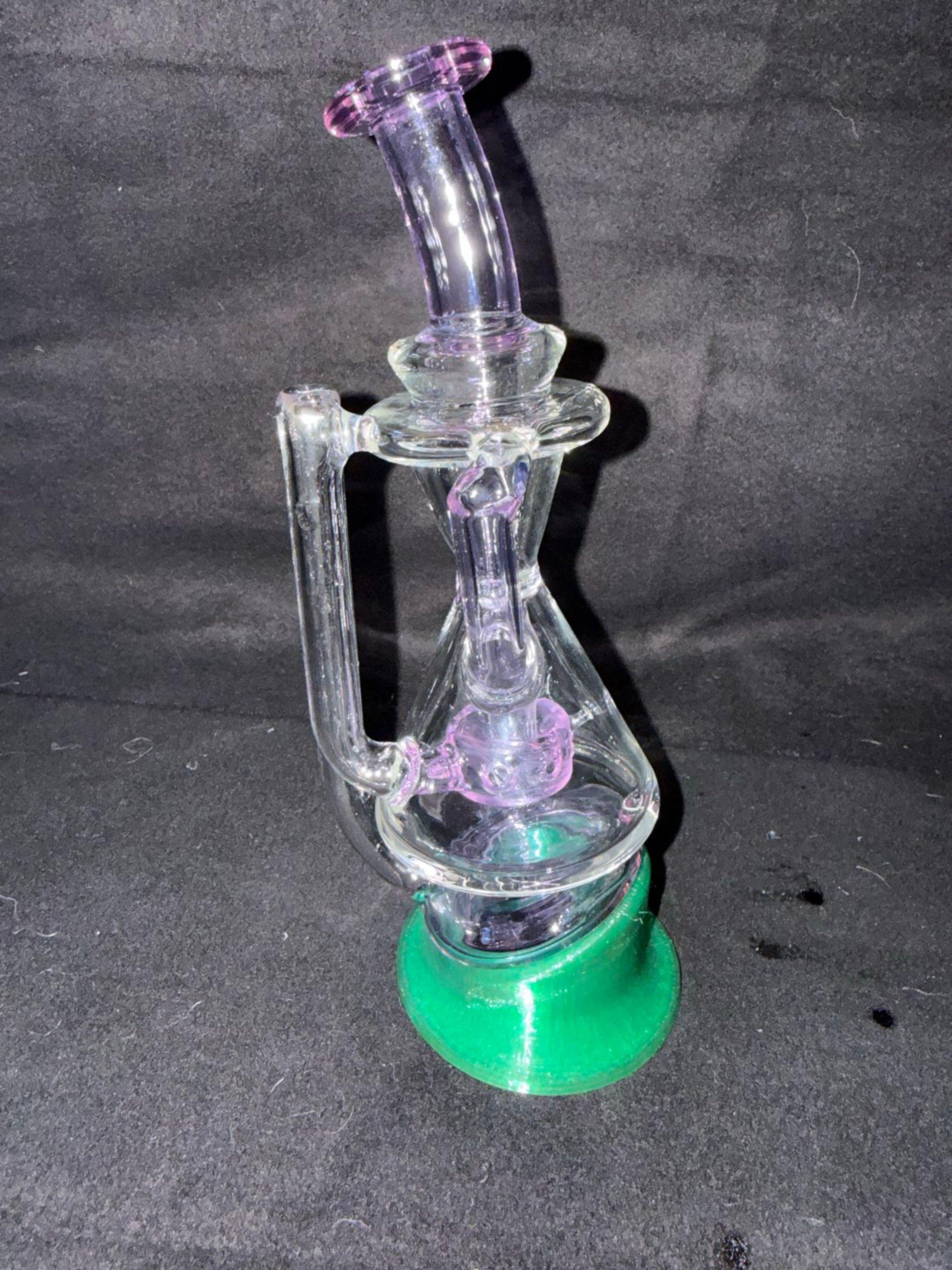 Preview pic of Iridescent Glass Dualcycler top for puffco peak