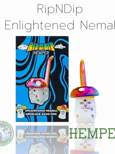 Preview pic of Hemper x Rip N Dip - Sherlock Pipe - Enlightened Nermal