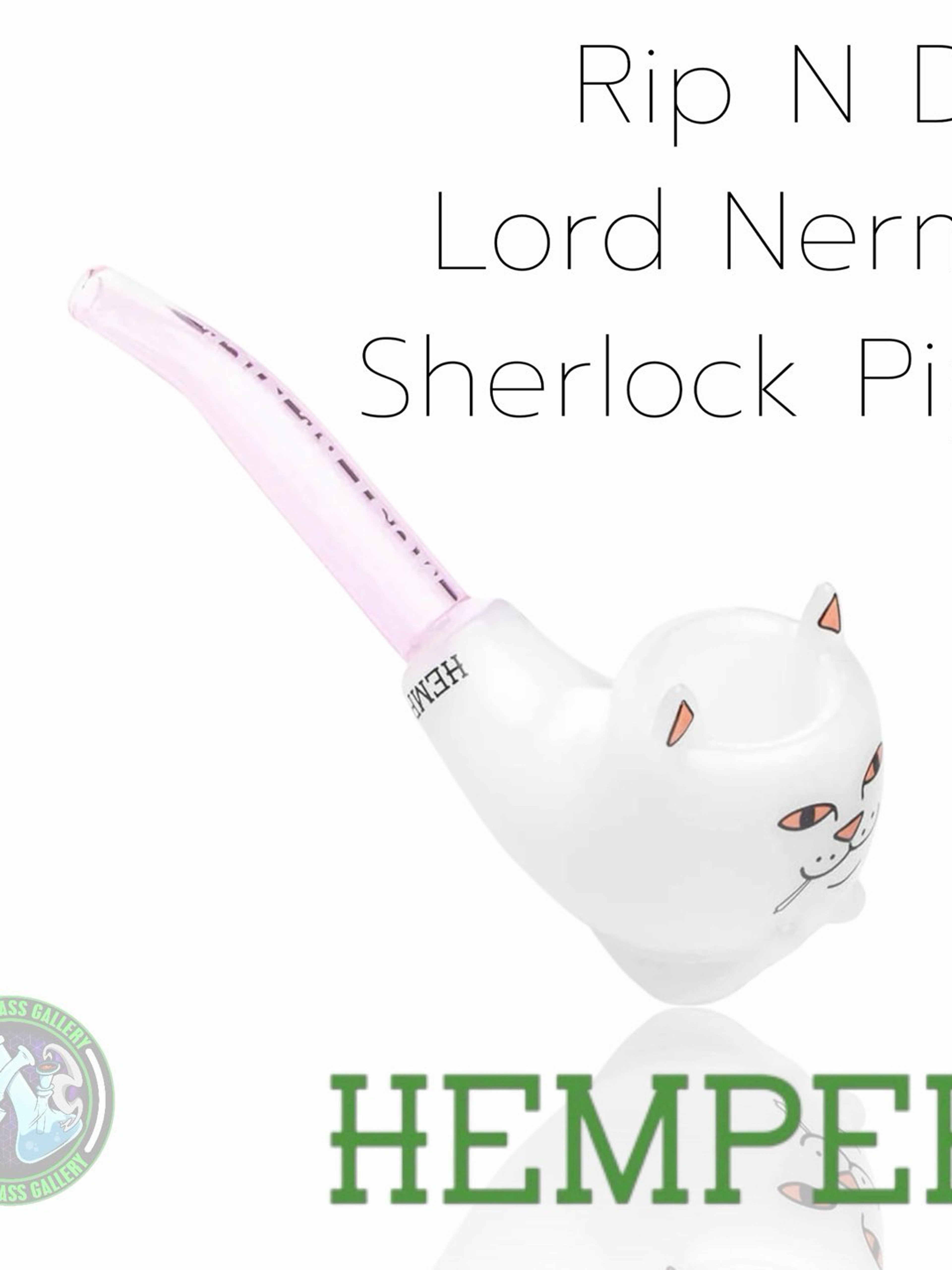 Preview pic of Hemper x Rip N Dip - Sherlock Pipe - Lord Nermal