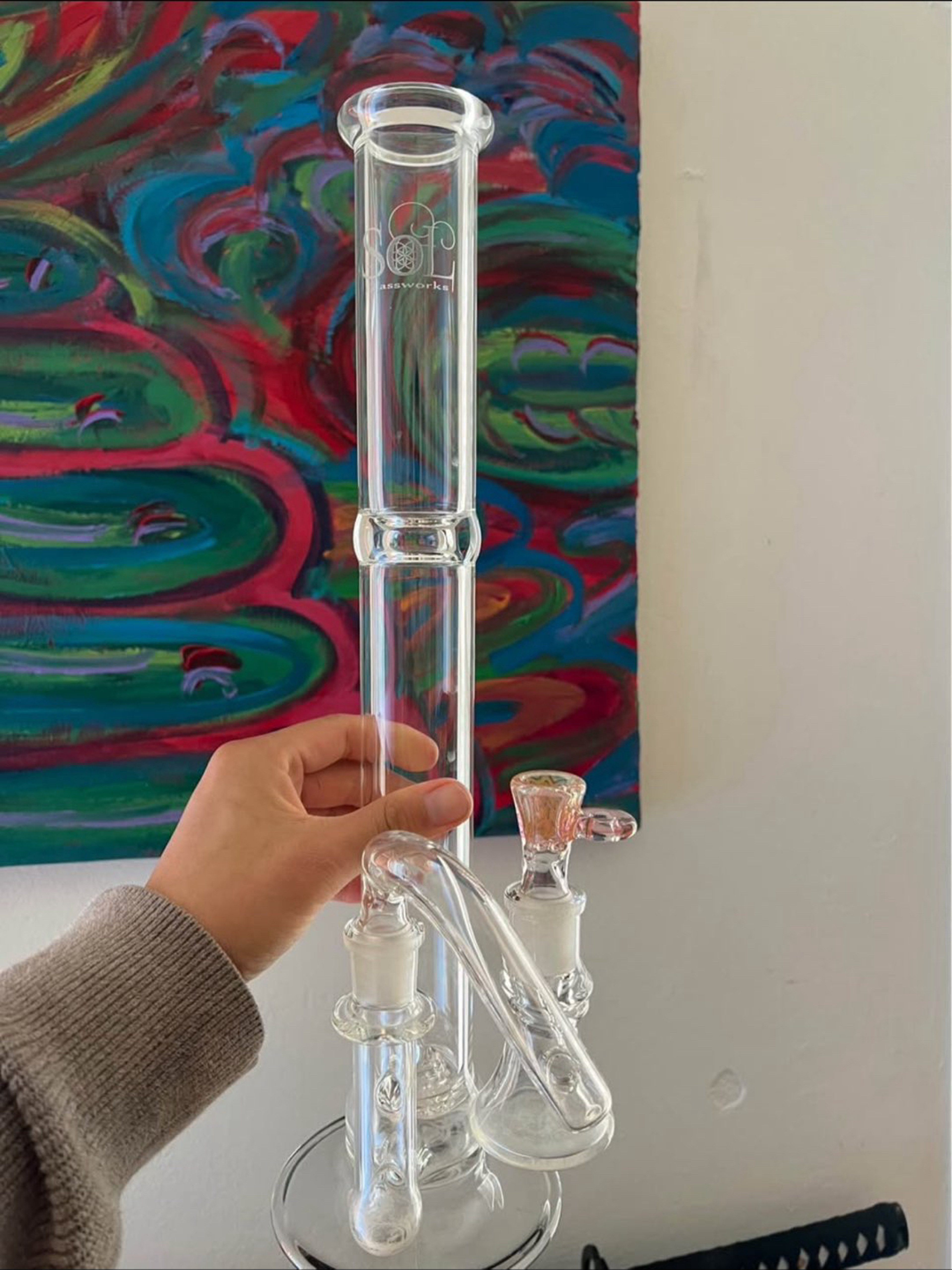 Preview pic of Seed of life glass