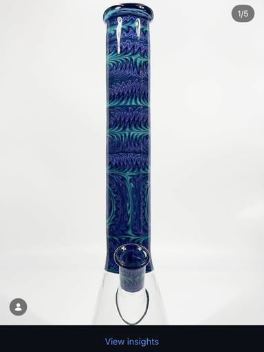 Preview pic of Fully worked Beaker Rickert Glass x Sodoz