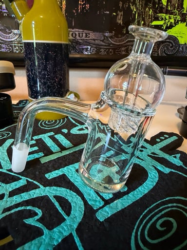 Preview pic of Victory Glassworks Premier 30mm Banger w spinner cap