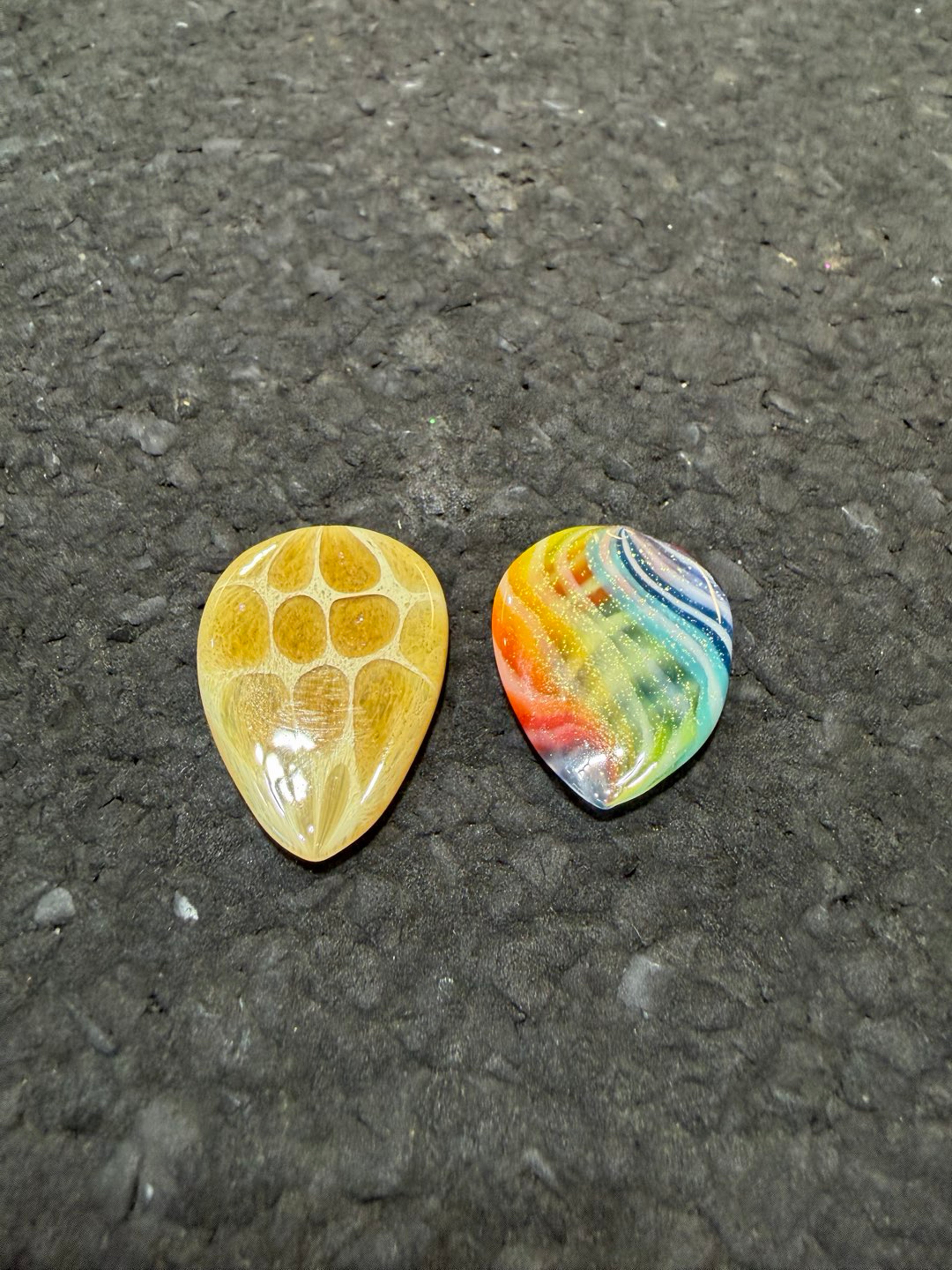 Preview pic of Robertson Glass Picks set of 2