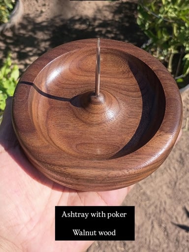 Preview pic of Wooden ashtray