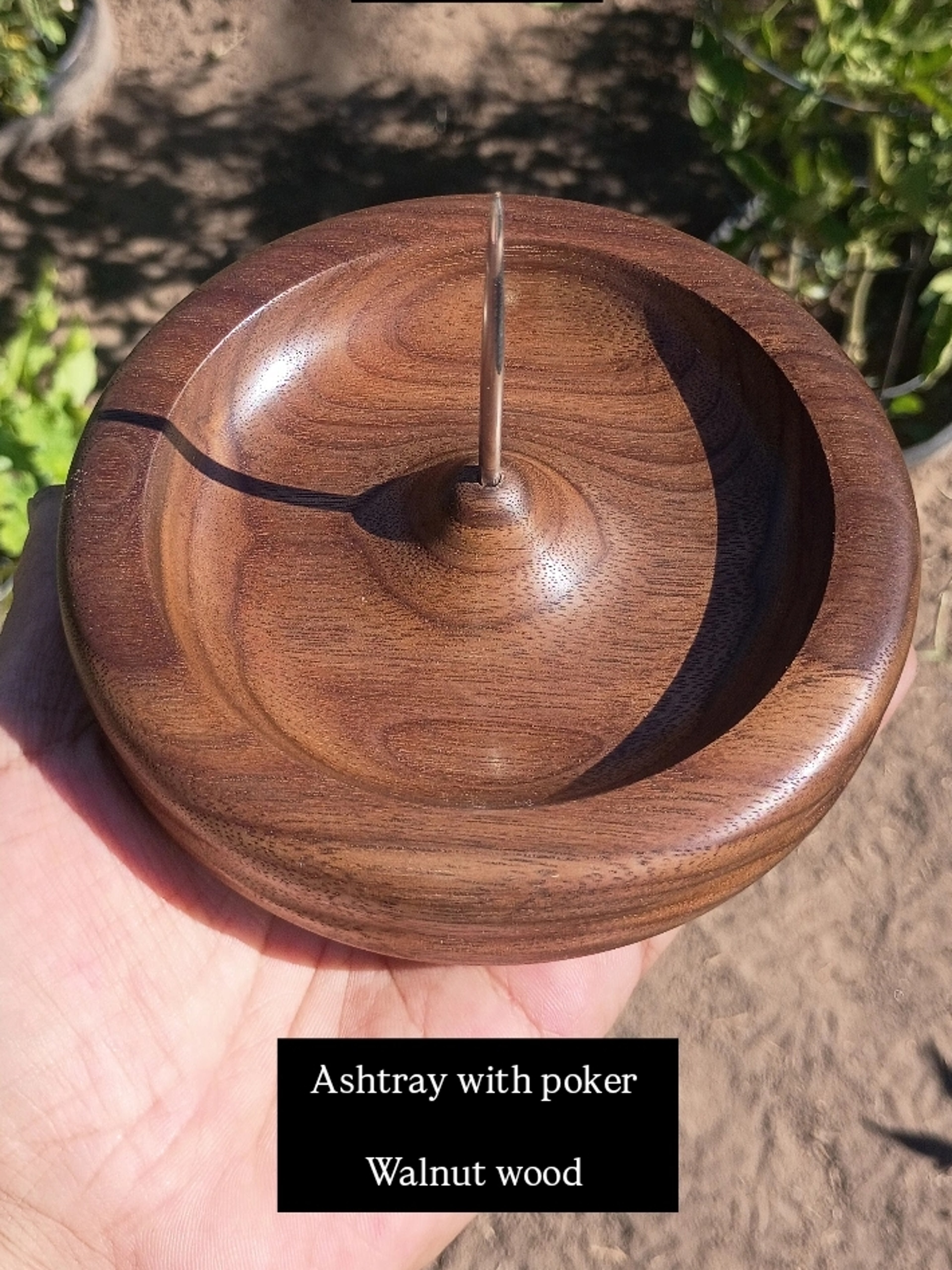 Preview pic of Wooden ashtray