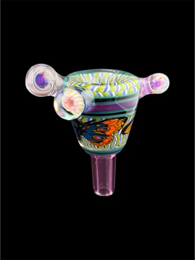 Preview pic of Brand New Butterfly Millie Stack Slide Conversion Glass x Stephen Boehme