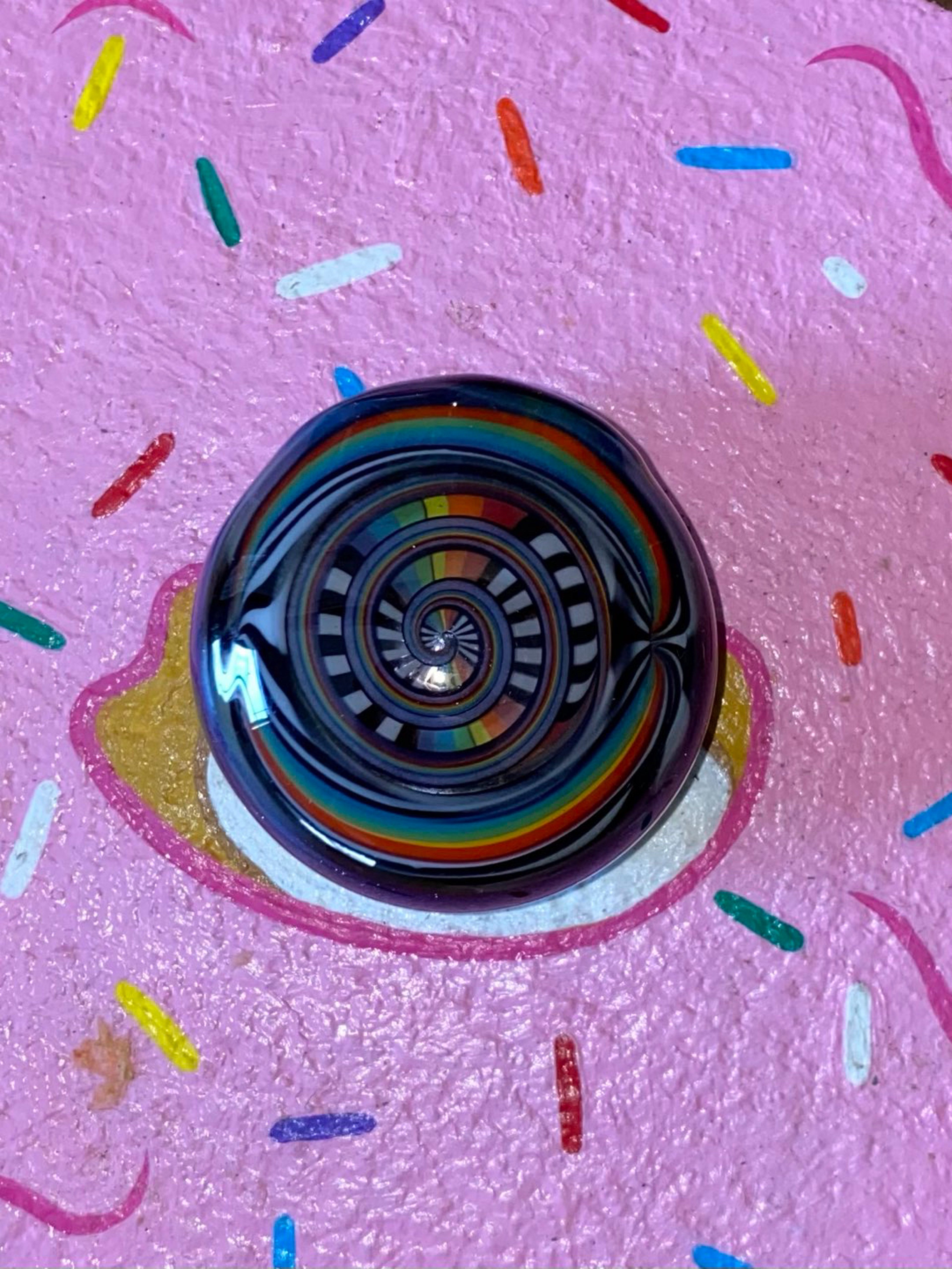 Preview pic of Tyler McBride Rainbow Staircase Hollow Pendant