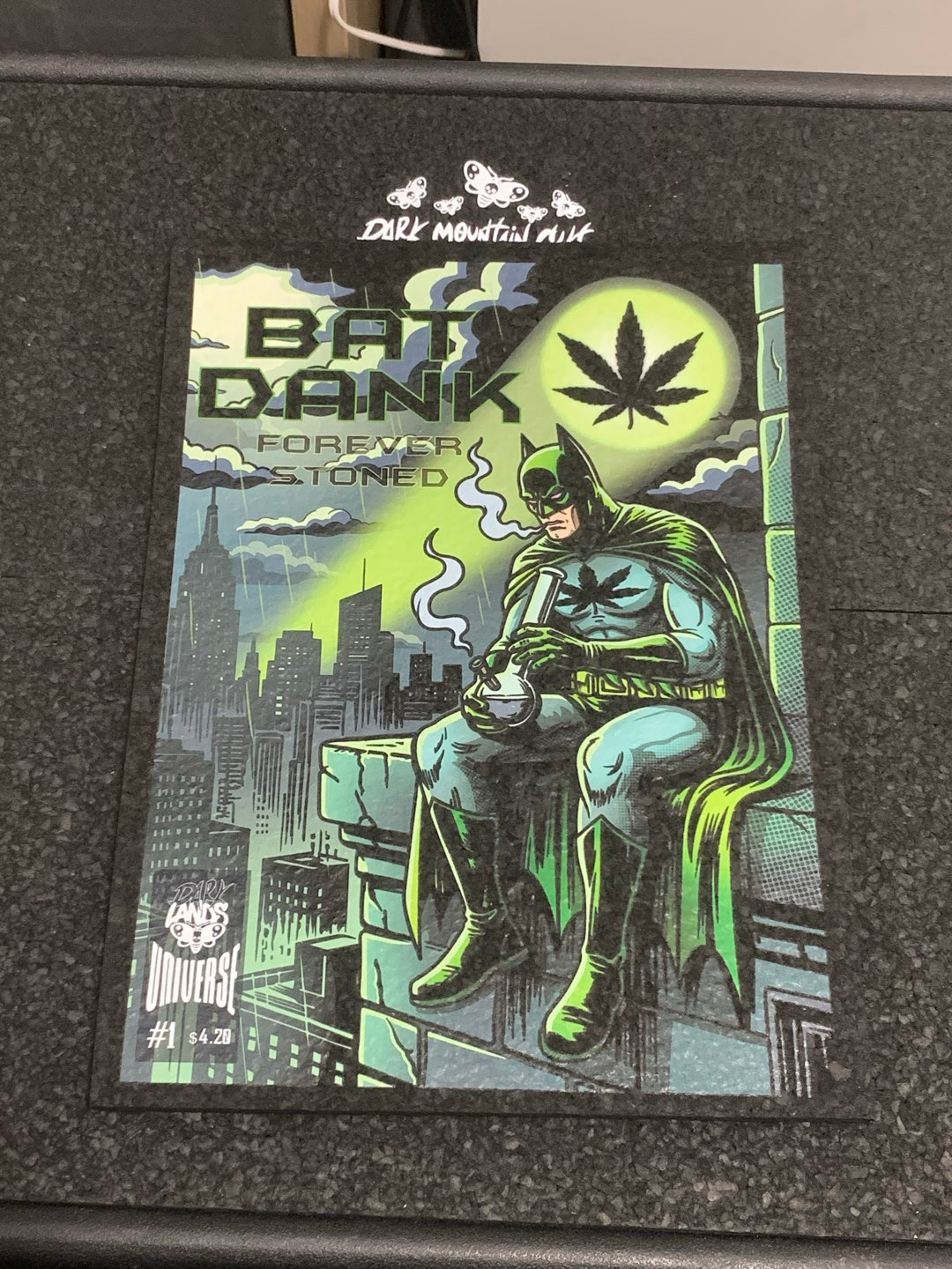 Preview pic of BatDank Comic Cover issue #1 - DMC x 74Lands
