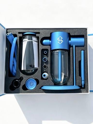 Preview pic of Cookies Stundenglass gravity hookah bong infuser