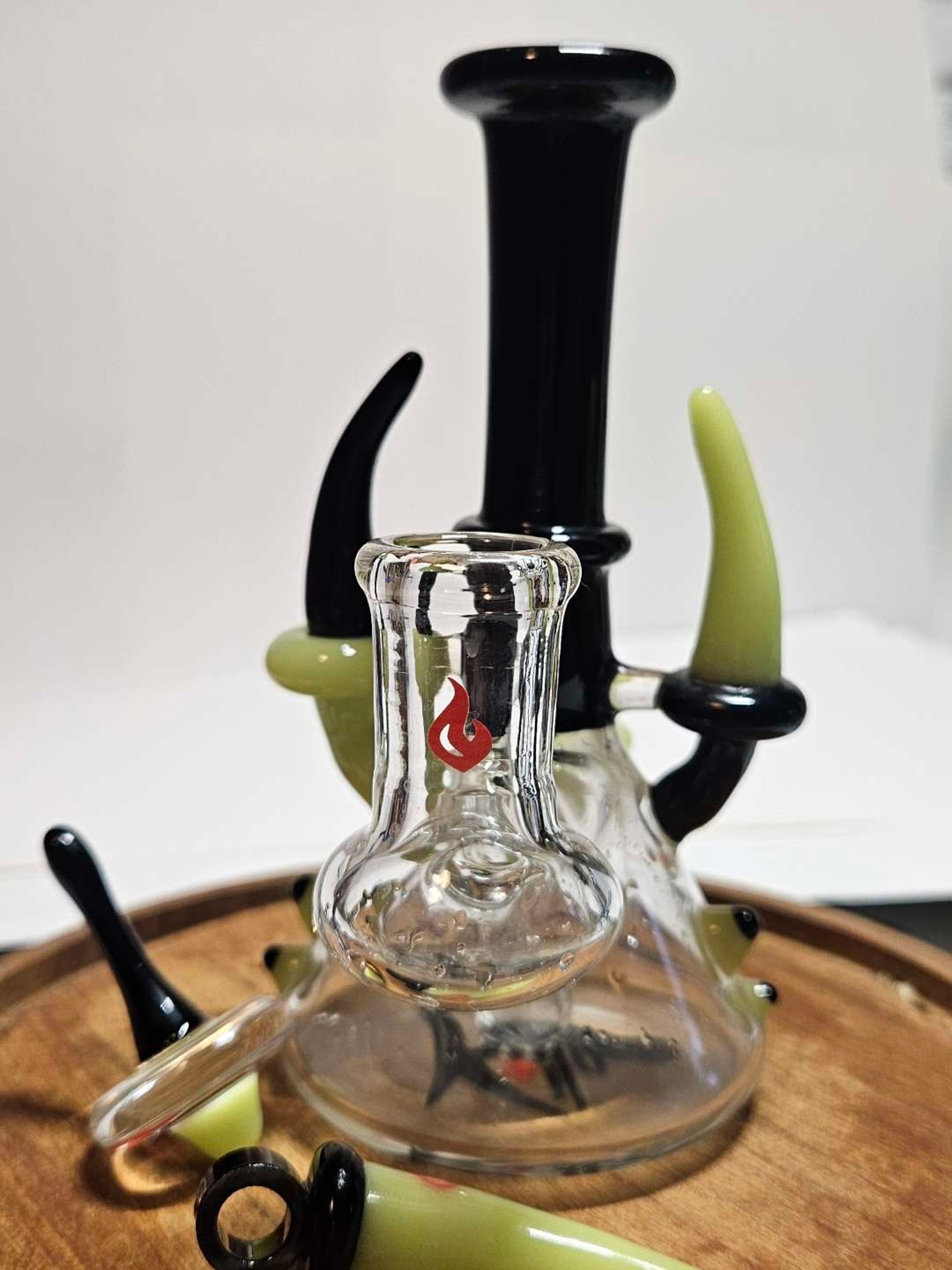 Preview pic of Killa Glass Rig Cap Pendy Set