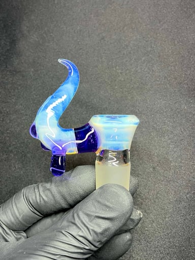 Preview pic of Moonlight Opal/Gold Purple 18mm slide