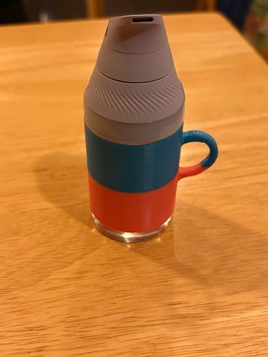 Preview pic of Puffco Proxy Cotton Candy Core Mug & Glass Storage Jar Set!