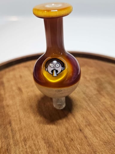 Preview pic of Keys Glass encased millie Bubble carb cap