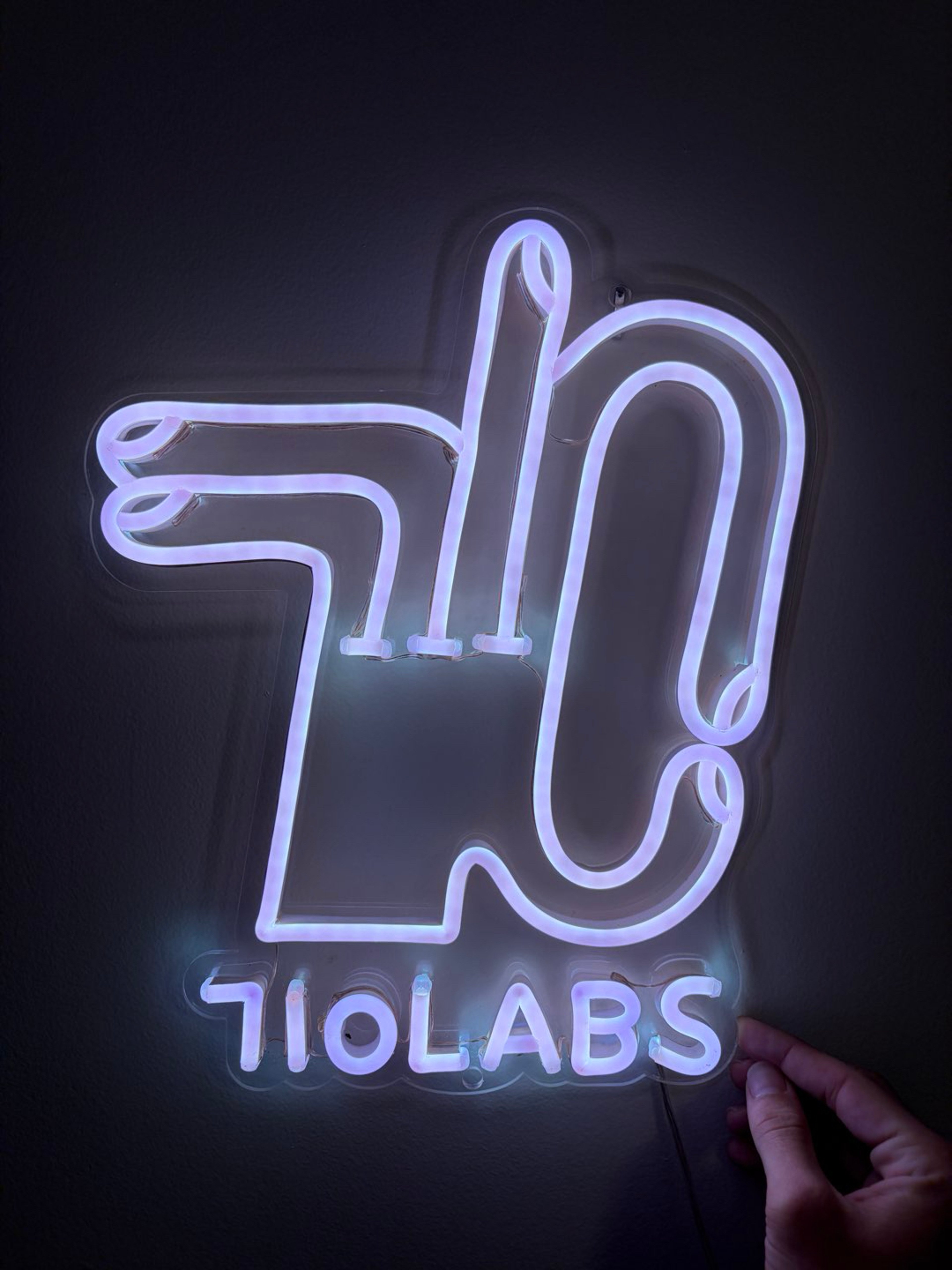 Preview pic of 710labs classic logo neon
