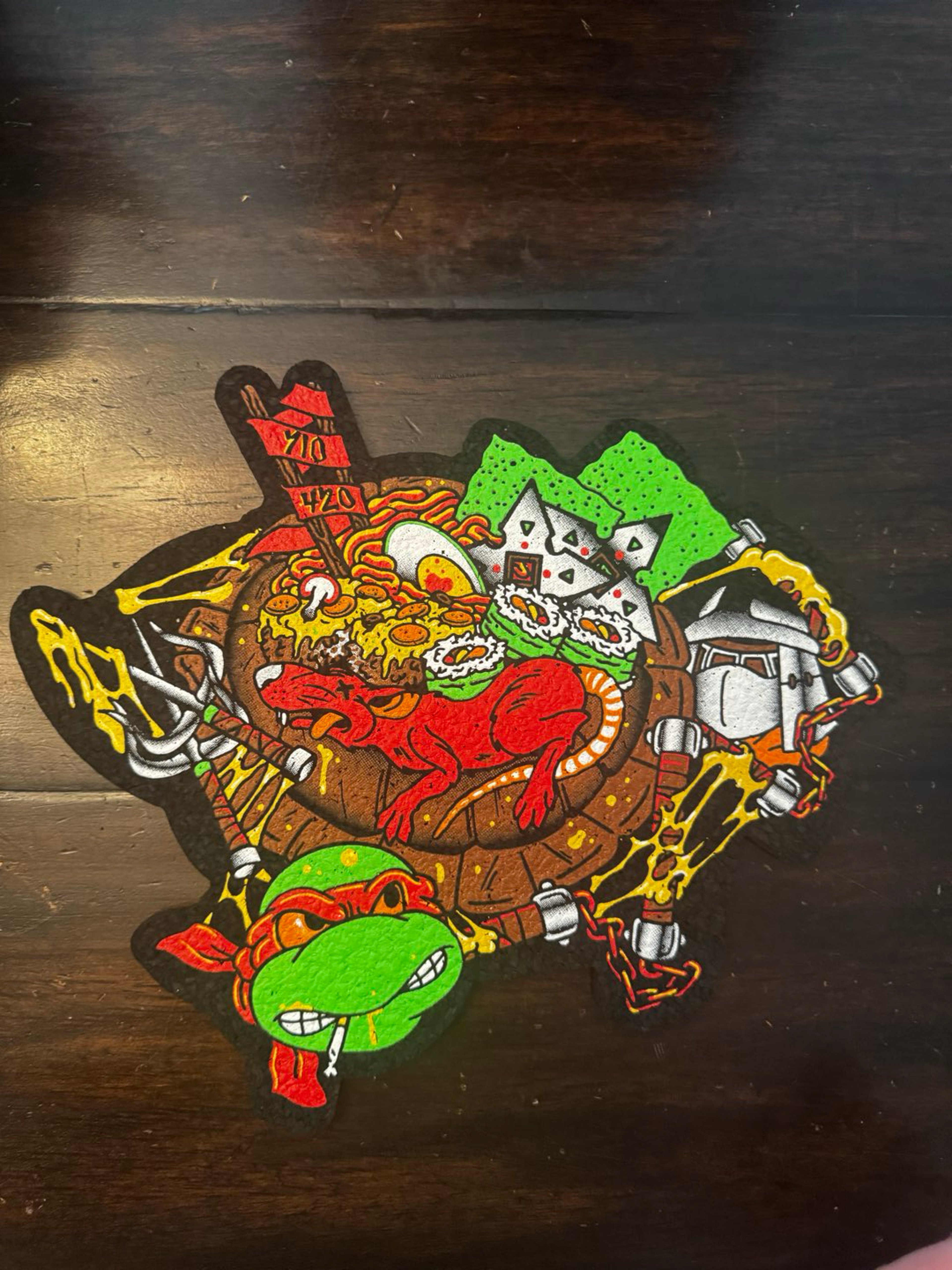 DMC X NickLovin TNMNT moodmat image 0