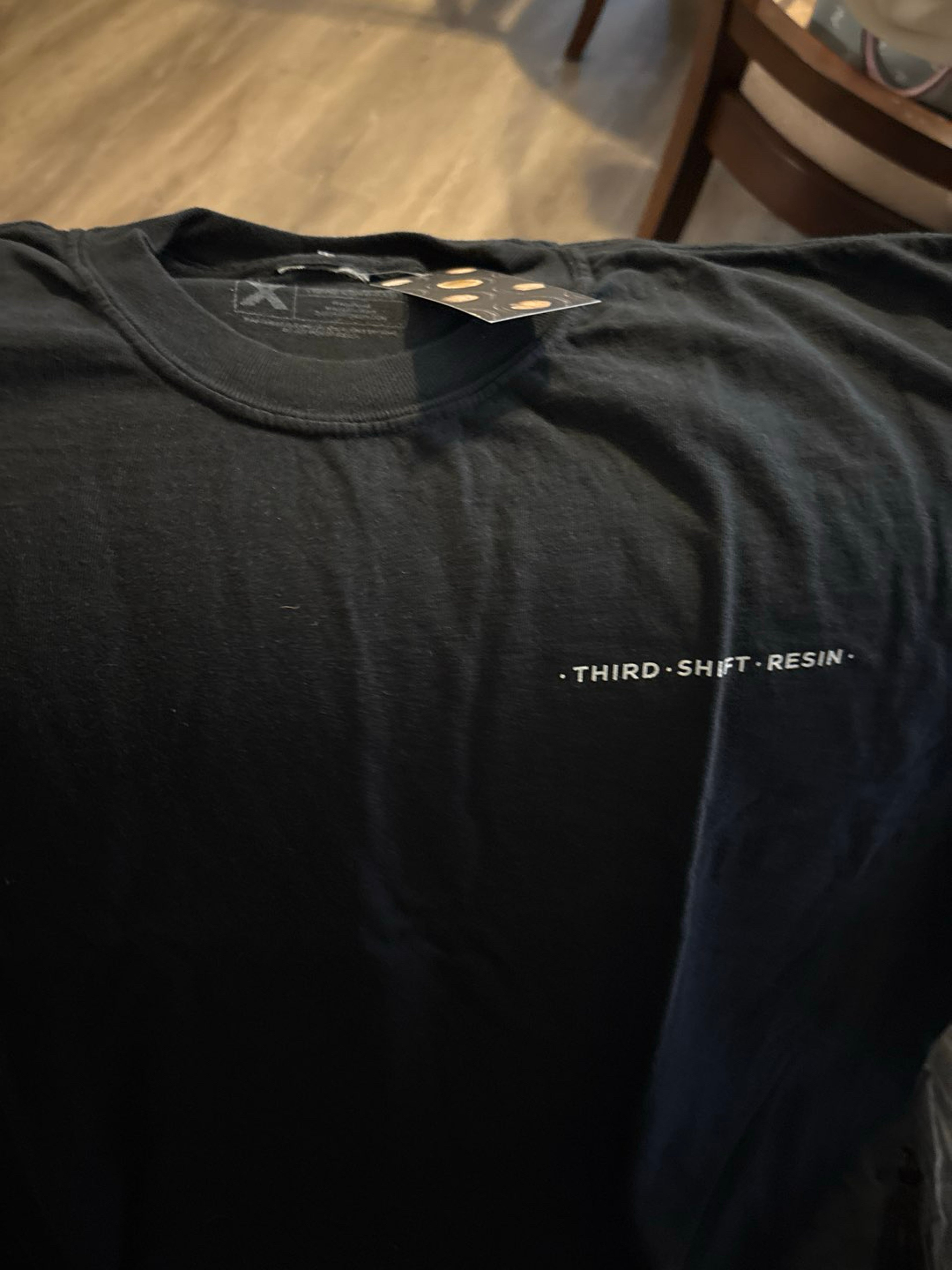 Preview pic of Third Shift Resin T-shirt large