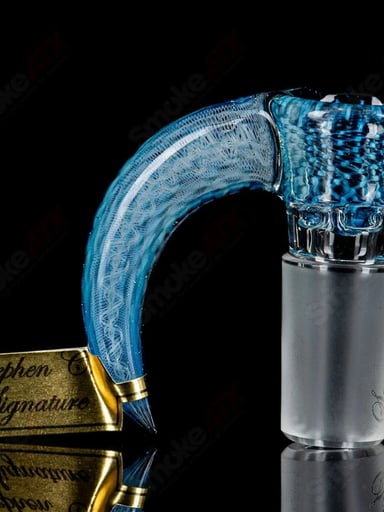 Preview pic of 18mm Stephen C. Clear Joint Slide (Blue HoneyComb) Sovereignty
