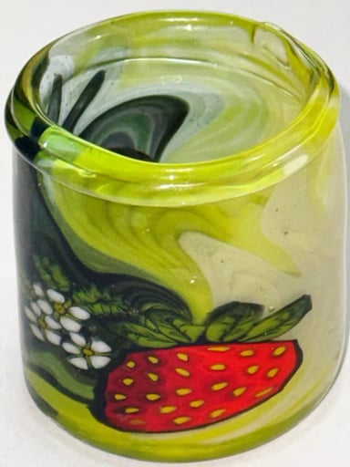 Preview pic of Stephen Boehme Strawberry & Cherries Jar