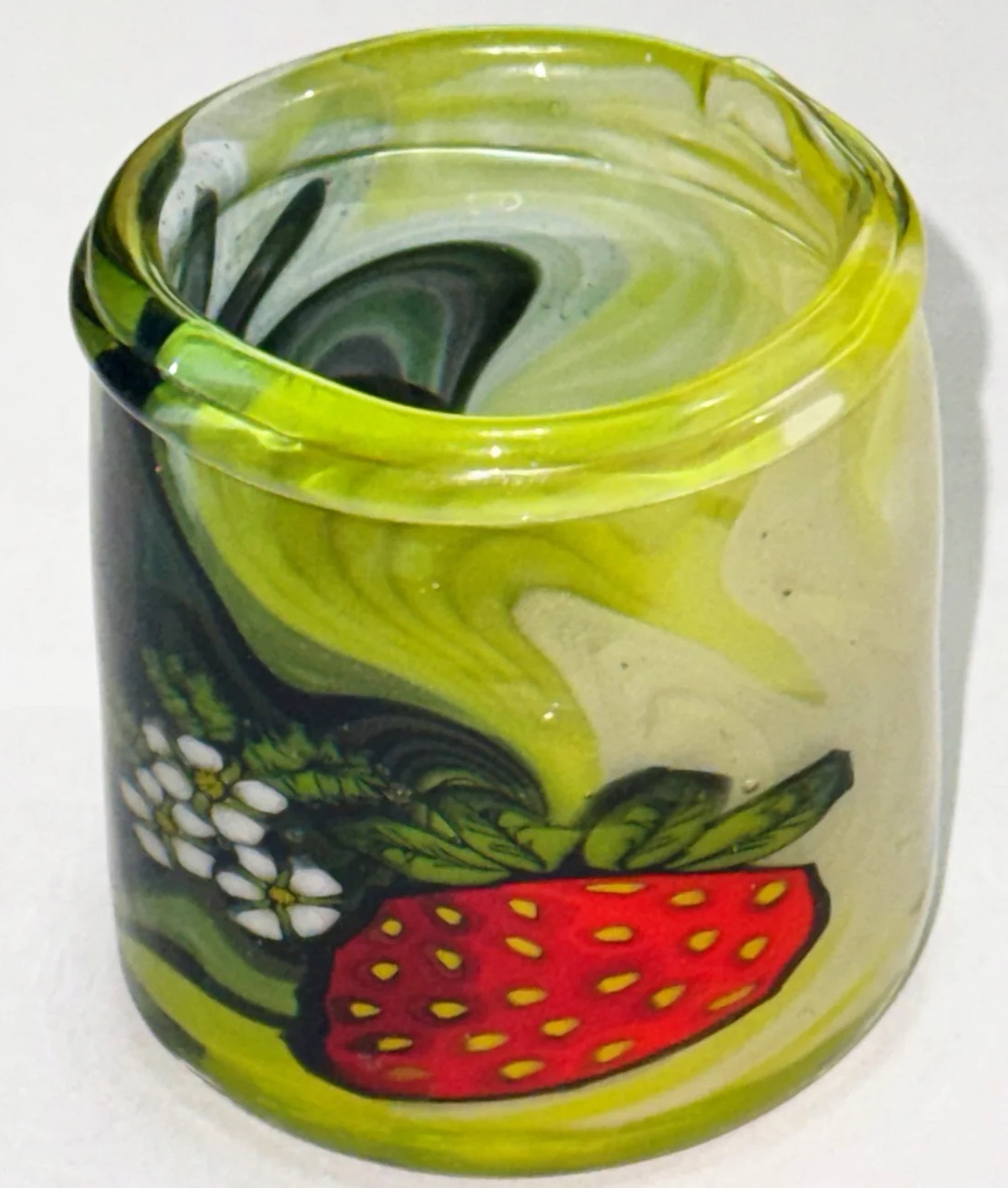 Preview pic of Stephen Boehme Strawberry & Cherries Jar