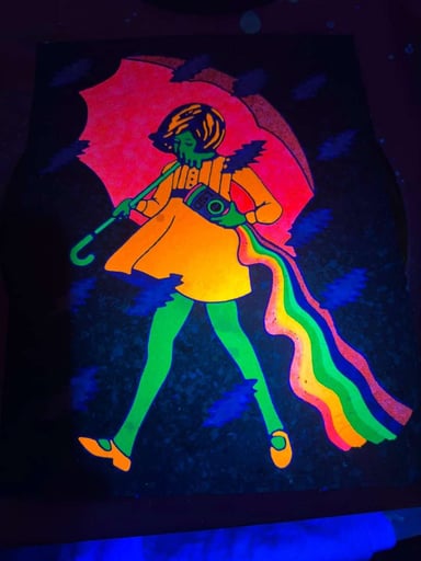 Preview pic of Slinger x Wookerson Studios Sandoz Girl Moodmat