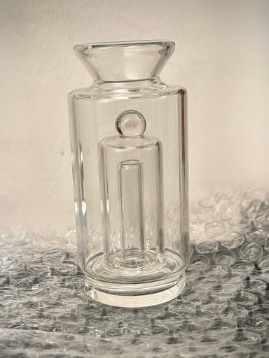 Preview pic of Iridescent Glass Mini Opal Puffco Peak Pro Attachment